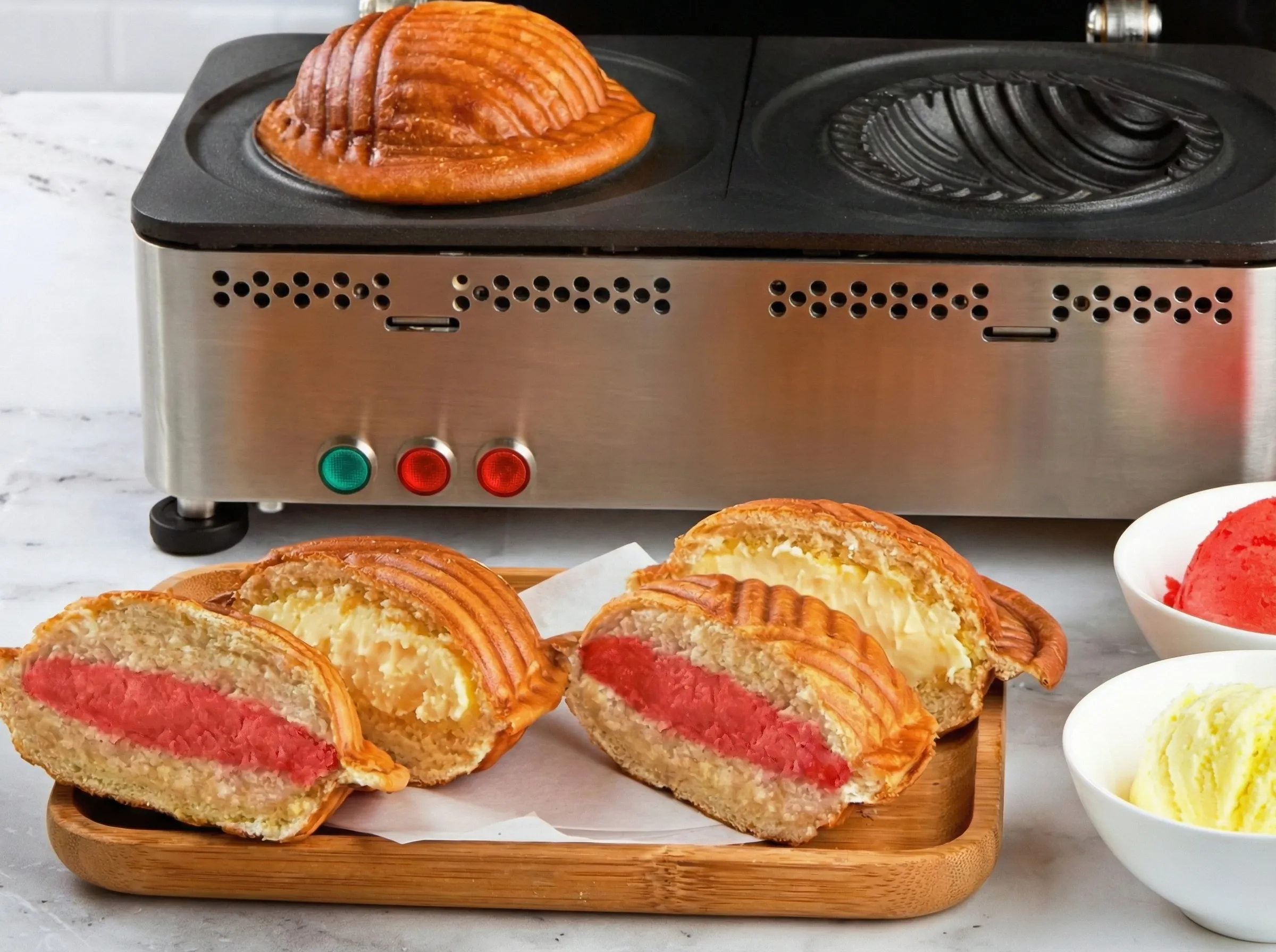 Panito 22 machine burger gelato double occasion révisée