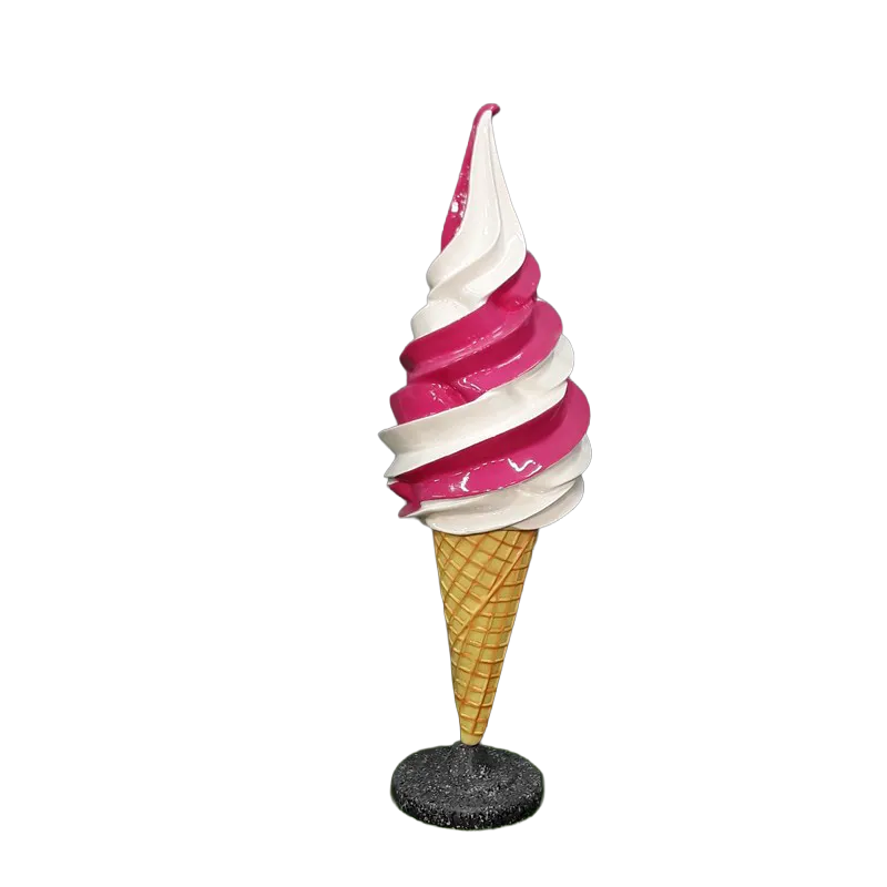 Stop trottoir glace italienne pour glacier