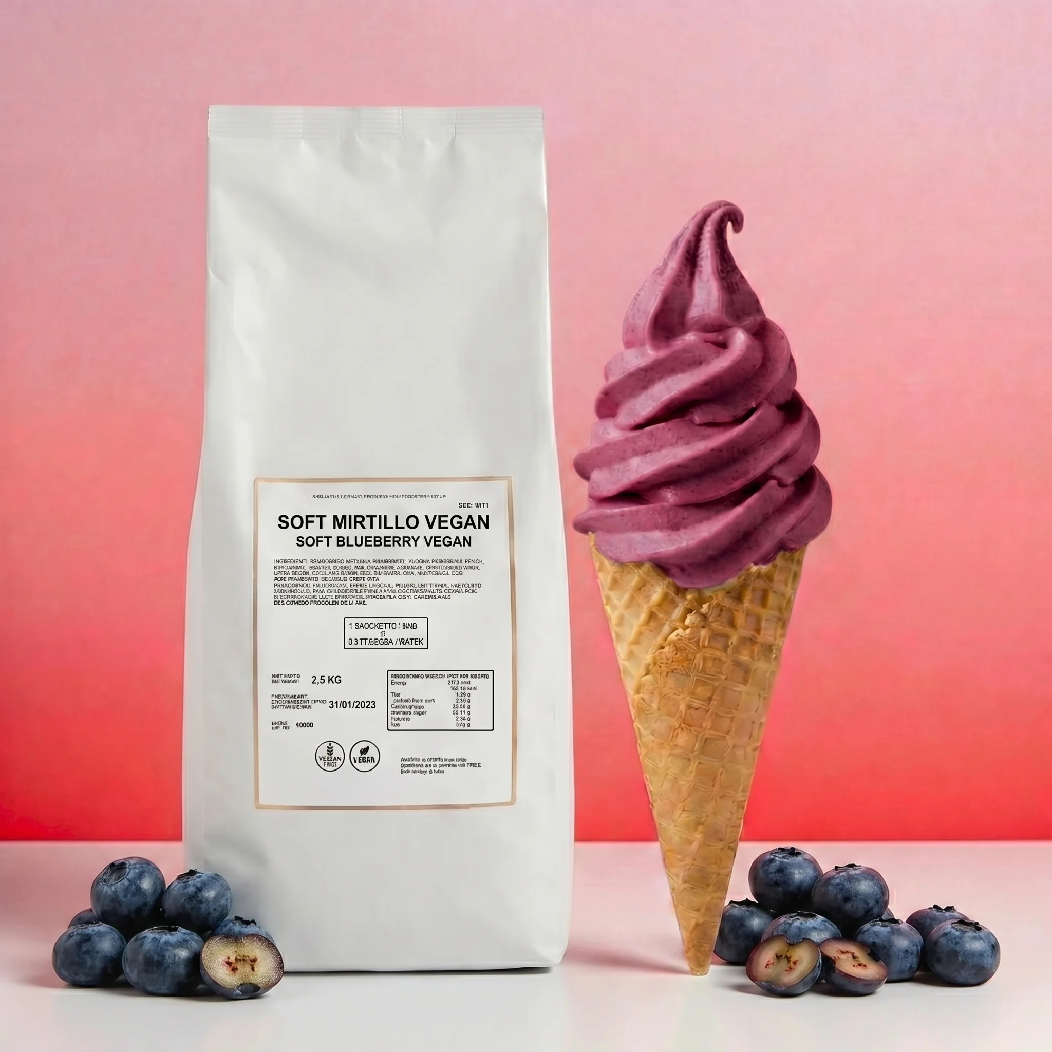 CREMITO Mix Glace Myrtille - Myrtilles sauvages
